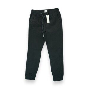 NWT Blue Rain Women's Elastic Waist Black Jogger Pants Small Drawstring MSRP $54